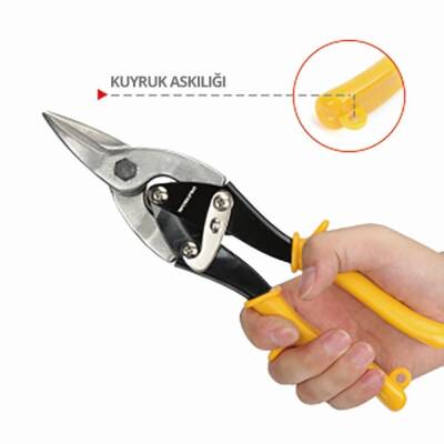 WORKPRO WP200001 250mm 3 Parça Sağ/Sol/Düz Profesyonel Kaportacı Makası - 10