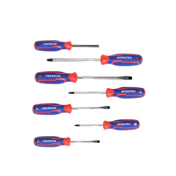 WORKPRO WP200518 56 Parça CR-V Manyetik Profesyonel Tornavida & Bits Uç Seti - 4