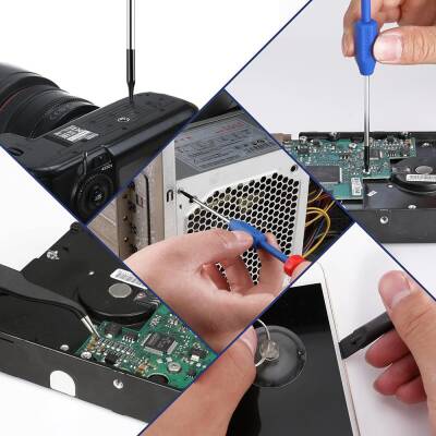 WORKPRO WP200531 12 Parça CR-V Elektronikçi Hassas Profesyonel Onarım Seti - 8