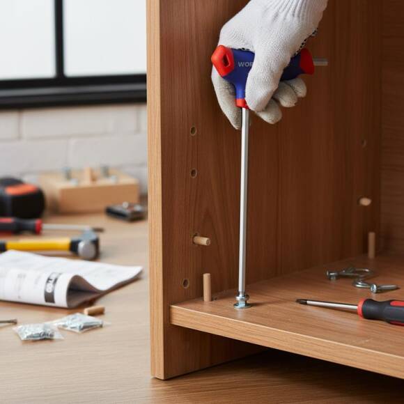 WORKPRO WP200543 8 Parça CR-V T Tipi Uzun Delikli Torx Profesyonel Allen Anahtar Takımı - 4