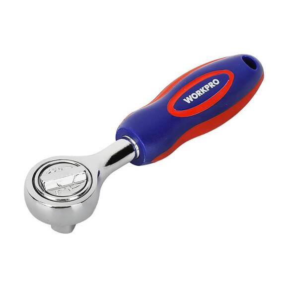 WORKPRO WP200555 1/4'’ 1/2’’ 38 Parça Cr-V Lokma ve Topaç Cırcır Araç Tamir Seti - 8