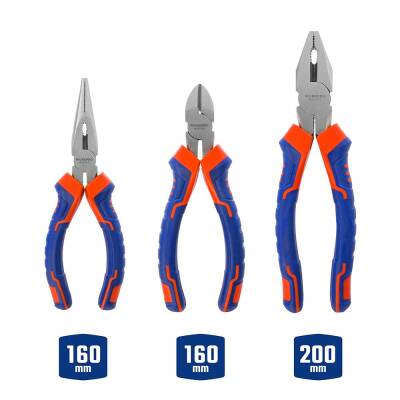 WORKPRO WP201007 200MM/160MM Profesyonel 3’lü Pense Seti - Workpro (1)
