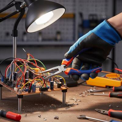 WORKPRO WP201007 200MM/160MM Profesyonel 3’lü Pense Seti - 4