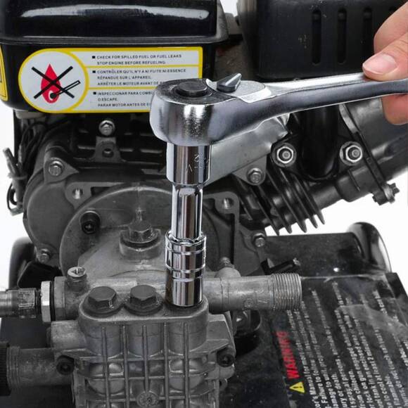 WORKPRO WP202525 30 Parça 1/2’’ CR-V Metrik/İnç Profesyonel Lokma Takımı - 6