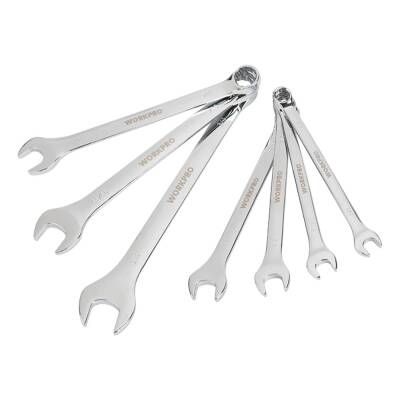 WORKPRO WP202528 3/8’’ Metrik/İnç 32 Parça Cr-V Profesyonel Lokma ve Kombine Anahtar Takımı - 8