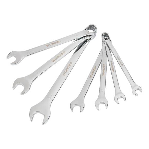 WORKPRO WP202528 3/8’’ Metrik/İnç 32 Parça Cr-V Profesyonel Lokma ve Kombine Anahtar Takımı - 8