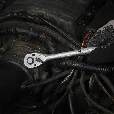 WORKPRO WP202530 1/4'’ 3/8’’ 1/2'’ Metrik/İnç 164 Parça Cr-V Ağır Hizmet Lokma ve Kombine Anahtar Takımı - 4