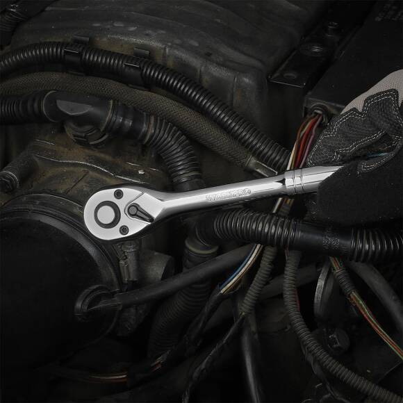 WORKPRO WP202530 1/4'’ 3/8’’ 1/2'’ Metrik/İnç 164 Parça Cr-V Ağır Hizmet Lokma ve Kombine Anahtar Takımı - 4