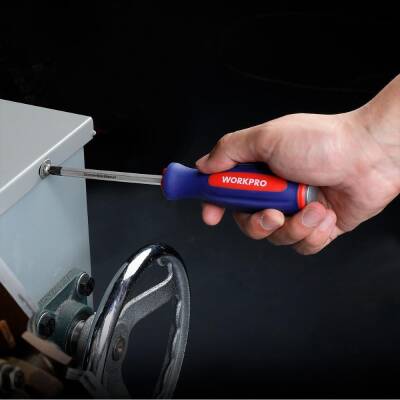 WORKPRO WP202533 1/4'’ 3/8’’ 1/2'’ 123 Parça Cr-V Metrik Ağır Hizmet Lokma ve Kombine Anahtar Takımı - 5