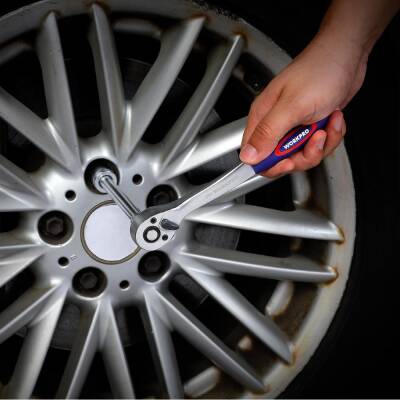 WORKPRO WP202533 1/4'’ 3/8’’ 1/2'’ 123 Parça Cr-V Metrik Ağır Hizmet Lokma ve Kombine Anahtar Takımı - 6