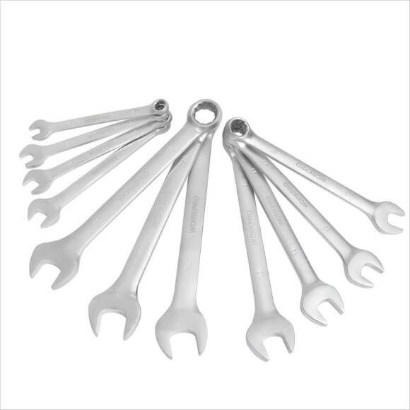 WORKPRO WP202533 1/4'’ 3/8’’ 1/2'’ 123 Parça Cr-V Metrik Ağır Hizmet Lokma ve Kombine Anahtar Takımı - 8