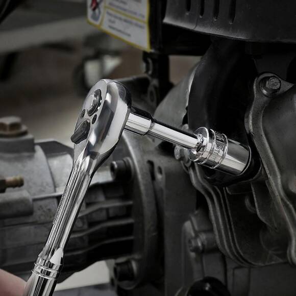 WORKPRO WP202541 3/8'’ CR-V 24 Parça Metrik/İnç Ağır Hizmet Lokma Takımı - 4