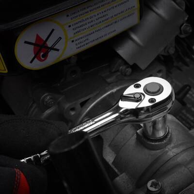 WORKPRO WP202541 3/8'’ CR-V 24 Parça Metrik/İnç Ağır Hizmet Lokma Takımı - 6