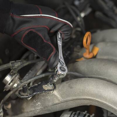 WORKPRO WP202566 1/4'’ 3/8’’ Metrik/İnç 63 Parça Cr-V Profesyonel Lokma Takımı - 5