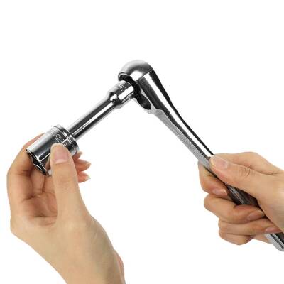 WORKPRO WP202566 1/4'’ 3/8’’ Metrik/İnç 63 Parça Cr-V Profesyonel Lokma Takımı - 10