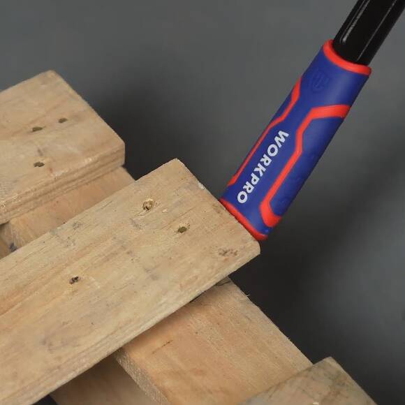 WORKPRO WP202574 2 Parça Otomatik Kilitlemeli Çok Fonksiyonlu Profesyonel Boru Anahtarı/ Levye Seti - 5