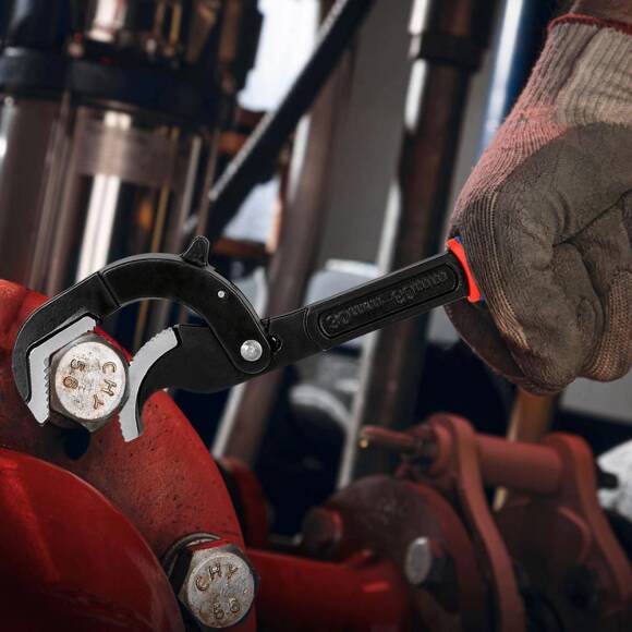 WORKPRO WP202574 2 Parça Otomatik Kilitlemeli Çok Fonksiyonlu Profesyonel Boru Anahtarı/ Levye Seti - 6