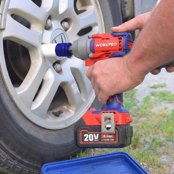 WORKPRO WP202591 17/19/21mm 3 Parça 1/2‘’ Cr-Mo Profesyonel Darbeli Derin Lokma Seti - 5