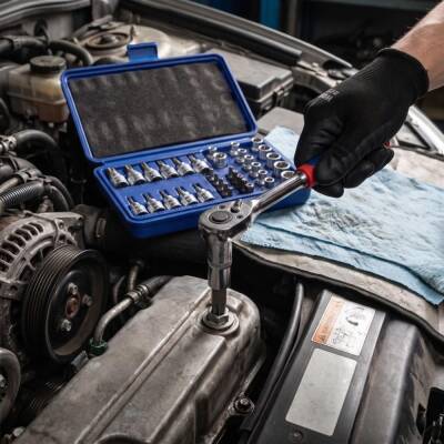 WORKPRO WP202595 3/8'’ CR-V 34 Parça Ağır Hizmet Torx Lokma Takımı (E/T Serisi) - 4