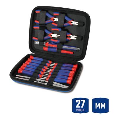 WORKPRO WP209007 27 Parça Profesyonel Hassas Tamir/Bakım Alet Seti - Workpro