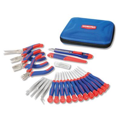 WORKPRO WP209007 27 Parça Profesyonel Hassas Tamir/Bakım Alet Seti - Workpro (1)