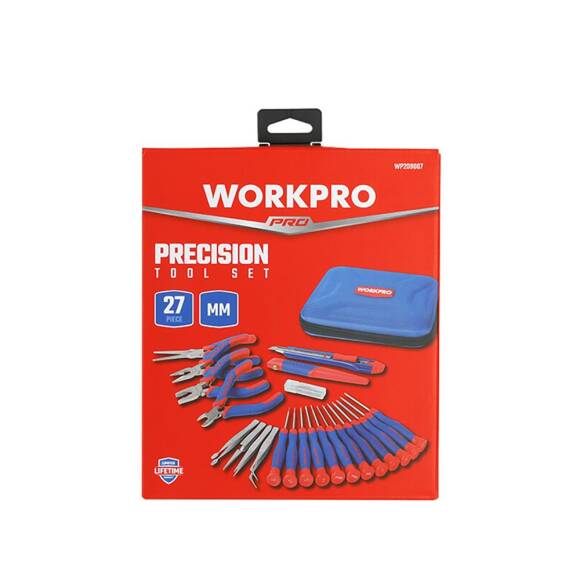 WORKPRO WP209007 27 Parça Profesyonel Hassas Tamir/Bakım Alet Seti - 4