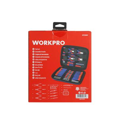WORKPRO WP209007 27 Parça Profesyonel Hassas Tamir/Bakım Alet Seti - 5