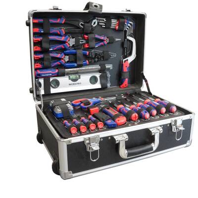 WORKPRO WP209089 145 Parça CR-V Profesyonel El Aleti Tamir Seti Tamir Bakım Çantası - 3