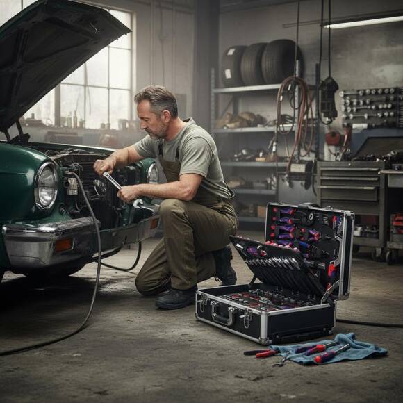 WORKPRO WP209089 145 Parça CR-V Profesyonel El Aleti Tamir Seti Tamir Bakım Çantası - 8