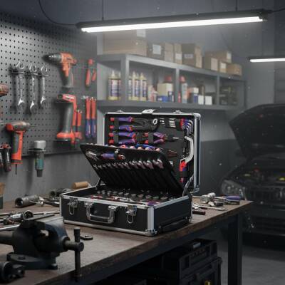 WORKPRO WP209089 145 Parça CR-V Profesyonel El Aleti Tamir Seti Tamir Bakım Çantası - 9