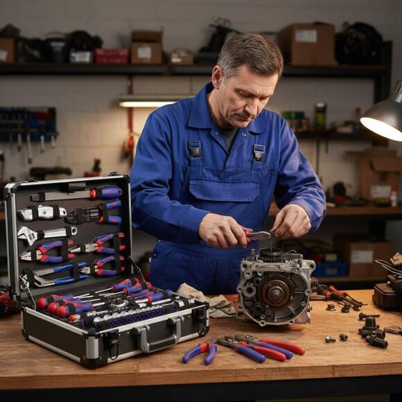 WORKPRO WP209100 297 Parça CR-V Profesyonel El Aleti Tamir Seti Tamir Bakım Çantası - 7