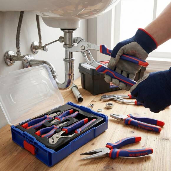 WORKPRO WP209133 4 Parça Profesyonel Pense Seti - 5