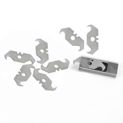 WORKPRO WP213023 10 Lu Kanca Tipi Çengelli Rötuş Maket Bıçağı Yedeği - Workpro (1)