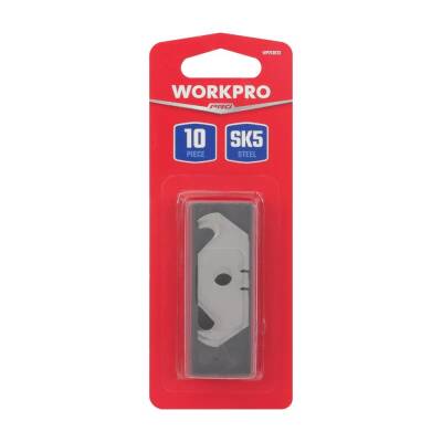 WORKPRO WP213023 10 Lu Kanca Tipi Çengelli Rötuş Maket Bıçağı Yedeği - 8