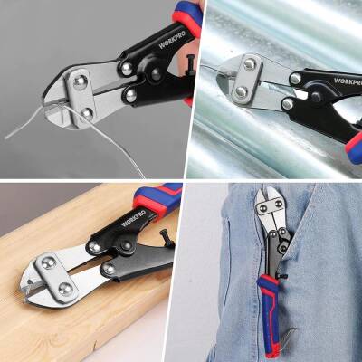 WORKPRO WP216001 200mm Profesyonel Tel Kesme Makası - 5