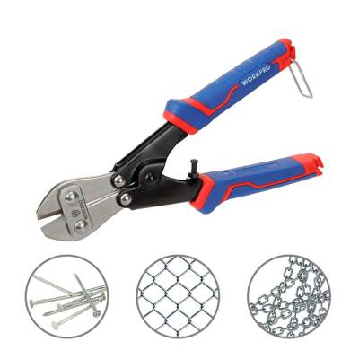 WORKPRO WP216001 200mm Profesyonel Tel Kesme Makası - 8