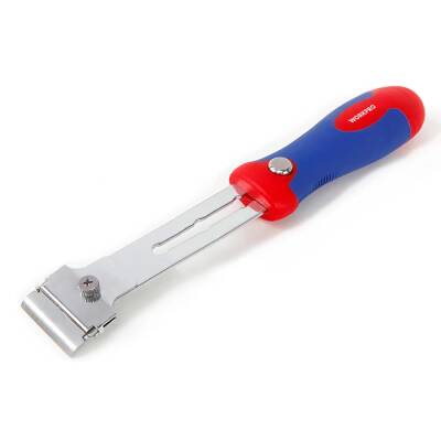WORKPRO WP219004 40mm Geri Çekilebilir Profesyonel Kazıyıcı + 4 Parça Kazıma Bıçak Seti - 6