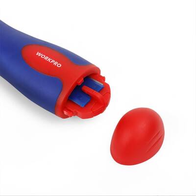 WORKPRO WP219004 40mm Geri Çekilebilir Profesyonel Kazıyıcı + 4 Parça Kazıma Bıçak Seti - 3