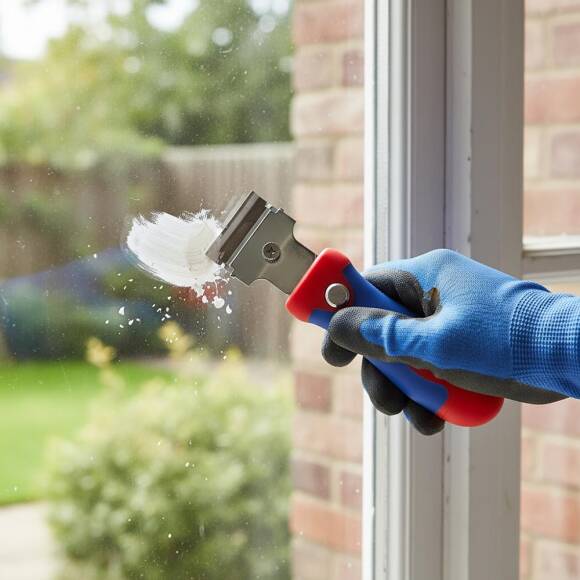 WORKPRO WP219004 40mm Geri Çekilebilir Profesyonel Kazıyıcı + 4 Parça Kazıma Bıçak Seti - 4