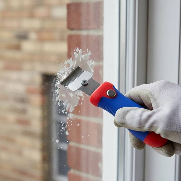 WORKPRO WP219004 40mm Geri Çekilebilir Profesyonel Kazıyıcı + 4 Parça Kazıma Bıçak Seti - 9