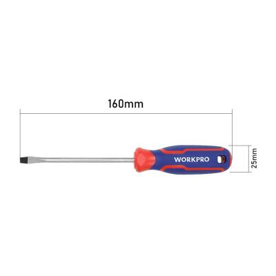 WORKPRO WP221013 3x75mm CR-V Profesyonel Düz Tornavida - 3