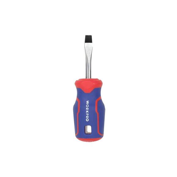 WORKPRO WP221024 6.5x38mm CR-V Manyetik Profesyonel Düz Topaç Tornavida - 2