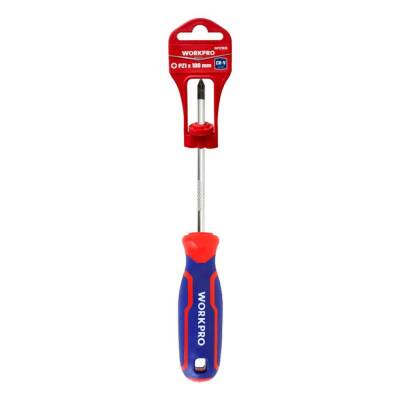 WORKPRO WP221036 PZ1x100mm CR-V Manyetik Profesyonel Yıldız Tornavida - 10