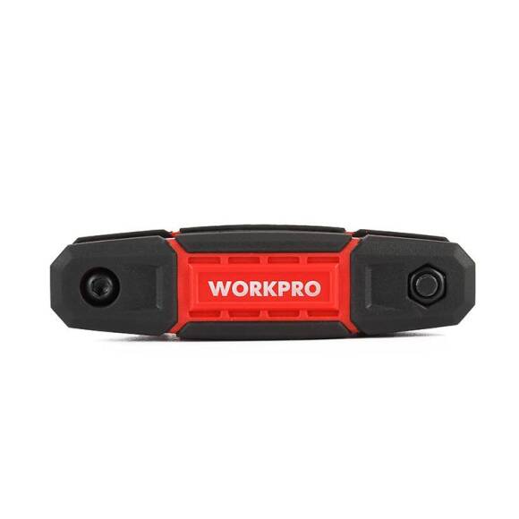 WORKPRO WP222029 9 Parça CR-V İnç Çakı Tipi Profesyonel Allen Anahtar Takımı - 10