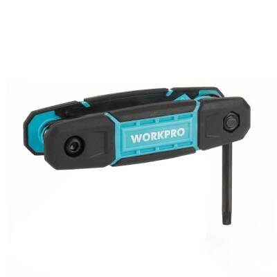 WORKPRO WP222030 8 Parça CR-V Çakı Tipi Torx Profesyonel Allen Anahtar Takımı - 8