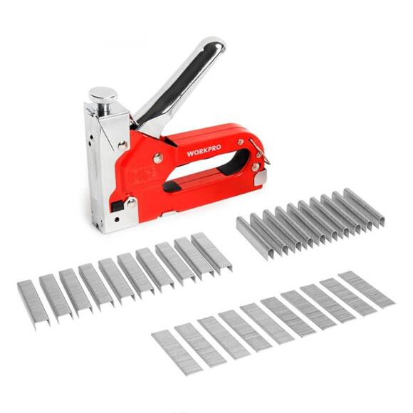 WORKPRO WP223005 3 IN 1 4-14mm Profesyonel Mekanik Zımba ve 14mm Çivi Tabancası + 1500 Adet Zımba/Çivi - 2