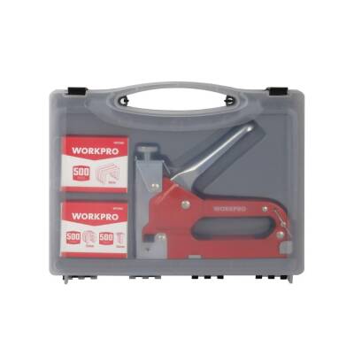 WORKPRO WP223005 3 IN 1 4-14mm Profesyonel Mekanik Zımba ve 14mm Çivi Tabancası + 1500 Adet Zımba/Çivi - 8