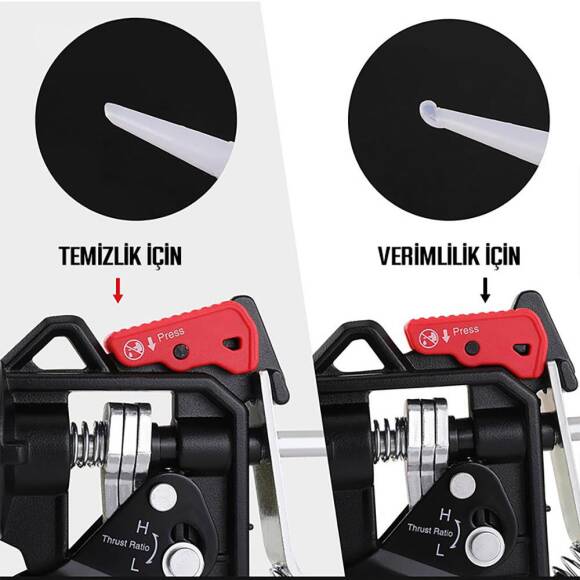 WORKPRO WP224001 230mm Ağır Hizmet Tipi Metal Silikon/Mastik Tabancası - 8