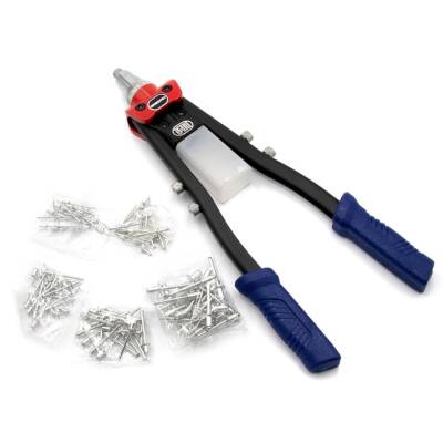 WORKPRO WP225001 5 IN 1 400mm Kollu Profesyonel Perçin Tabancası + 100 Adet Perçin - 3