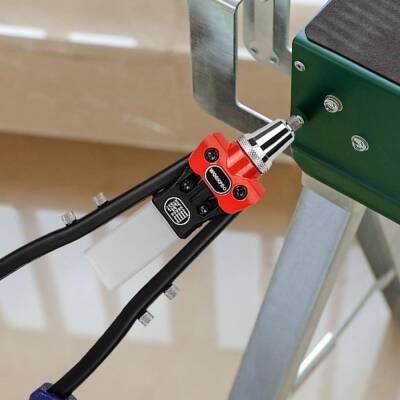 WORKPRO WP225001 5 IN 1 400mm Kollu Profesyonel Perçin Tabancası + 100 Adet Perçin - 6